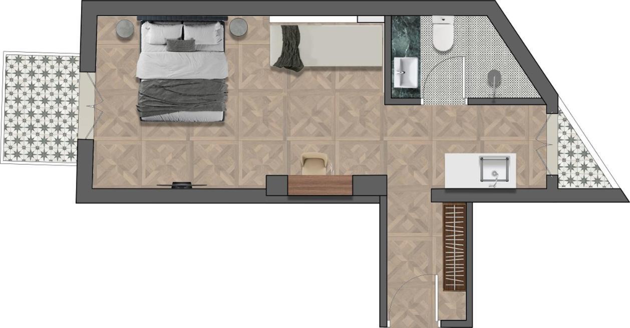Atlas Boutique Suites Kavála Szoba fotó